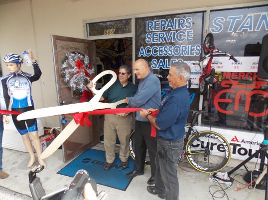 Stan's Bike Shop opening